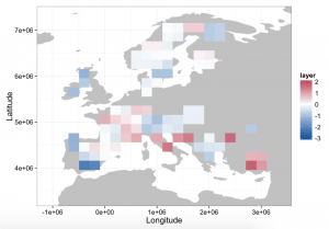 European fire annomalies at 6 ka